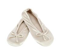 Isotoner Women's Satin Classic Ballerina Slippers