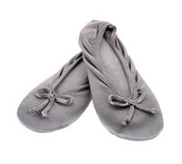Isotoner Women's Satin Classic Ballerina Slippers