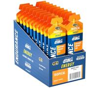 Applied Nutrition Isotonic Energy Gel - Caffeine-Free, 23g Carbs, Zero Fat/Sugar - 20x60g Tropical