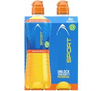 Isotonic Drink Sport 4 x 500ml - Orange - Scientifically Proven to Enhance Hydration and Fuel Performance - Unlock Your Body Potential