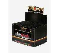 Isotonic shake Crown Sport Nutrition Isodrink & Energy 32g with red fruit flavor (12 units).