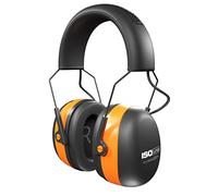 ISOtunes AIR DEFENDER EN352 Ear Defenders: Comfortable Bluetooth Wireless Hearing Protection with 40 Hour Battery Life