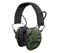 ISOtunes Sport DEFY Slim Earmuffs: Bluetooth Hearing Protection for Shooting, Brown, One Size (IT-43)