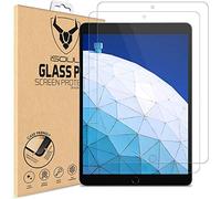 iSOUL 2 Pack Screen Protector Compatible with iPad Air 3 (10.5 Inch 2019 Model) and iPad Pro 10.5 (2017) Tempered Glass