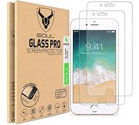 iSOUL [4 Pack] Screen Protector for Apple iPhone 8 Plus, iPhone 7 Plus Tempered Glass Film 9h HD, 0.26mm Premium Shatterproof Protection 5.5" Inch [Easy Installation] [3D Touch] [Ultra Strong]