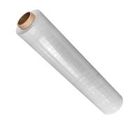 iSOUL Clear Shrink Wrap, 1.7KG Strong Heavy Duty Cling Film Roll 400mm x 300m Pallet Stretch Plastic Roll for Moving House, Furniture Wrap, Parcel Packaging 1 Roll 1700 Gram