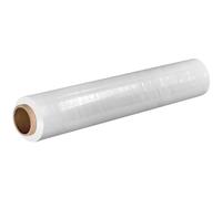 iSOUL Clear Shrink Wrap, Cling Film Roll 400mm x 122m Strong Heavy Duty Pallet Stretch Plastic Roll for Moving House, furniture wrap, Parcel Packaging 17mu