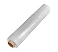 iSOUL Clear Shrink Wrap, Pallet Wrap Cling Film Roll 400mm x 250m Tear Resistant Water Proof Strong Heavy Duty Pallet Stretch Plastic Roll for Moving House, Furniture Wrap, Parcel Packaging 1 Roll
