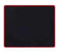 iSOUL Mouse Mat, Mice Pad with Non-Slip Rubber Base, Neoprene Durable Stitched Edges, Smooth Surface for Laser and Optical Mouse Pad Red