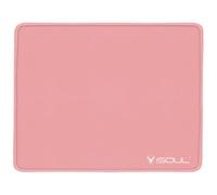 iSOUL Mouse Pad, Mice Pad with Non-Slip Rubber Base, Mouse Mats for Computers Durable Stitched Edges, Neoprene Smooth Surface for Laser and Optical Mouse Mat, Rose Gold
