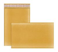 iSOUL Padded Bubble Envelopes, 10 Pack Postage Peel & Seal Shipping Bag Mailers EP10 / G Small to Large Size for Packaging - Gold (350MM x 470MM)