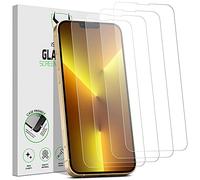 iSOUL Screen Protector Compatible with iPhone 13 Pro Max 6.7 Inch, Tempered Glass Film 4-Pack