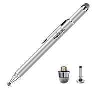iSOUL Stylus Pens for Touch Screens, Tablet Stylus Pencil, High Sensitivity & Fine Point Universal Touch Pen for Android iPhone Samsung Galaxy iPad Pro Air and All Devices Silver Eagle Stylus