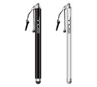 iSOUL Stylus Touch Pen, Styli Capacitive Touchscreen Pen Aluminum Stylus For Smartphones, iPhone, iPad Mini, Galaxy, Note, Tab, Nexus, Nokia, Blackberry, OnePlus, & Tablets (Mix)