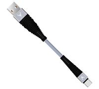 iSOUL USB C Cable [15cm] Data Sync High Speed Charging Nylon Braided Type C Fast Charger Lead Cord for Samsung Galaxy Huawei MacBook Xperia OnePlus Google Pixel Oculus Quest iPad 10.2" 2020 (8th Gen)