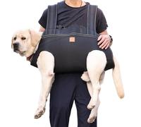 ISOYTERO Dog Backpack Harness for Large Dogs Full Body Dog Harness with Handle Safe & Sturdy Easy Walk for Weak Rear Legs, Helps Senior, Injured, Disabled Dogs, 3XL Backpack