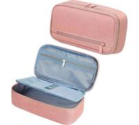 ISOYTERO Pencil Case Large Capacity Storage Pencil Pouch with Zipper Pen Organizer Case Oxford Cloth Aesthetic for Office College School Children GiftCase