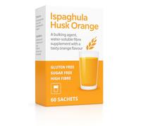 Ispaghula Husk Orange Drink Sachets Contains Natural Fibre Pack of 30 x 2-60 PACK