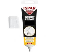 Ispar Tile Grout, 250 g Black Grout Reviver, Fast Drying Premixed Grout Repair Kit with Spatula, Ideal for Bathroom, Kitchen & Floor Tiles Renewal