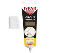 Ispar Tile Grout, 250 g Brown Grout Reviver, Fast Drying Premixed Grout Repair Kit with Spatula, Ideal for Bathroom, Kitchen & Floor Tiles Renewal