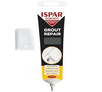 Ispar Tile Grout Repair, 250 g Anthracite Grey Grout Reviver, Fast Drying Premixed with Spatula, Ideal for Bathroom, Kitchen & Floor Tiles Renewal