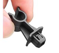 iSpchen 10Pcs Hood Support Rod Clips,Bonnet Stay Rod Clip for 7MM installation square hole 8MM thick support rod Car Plastic Retainer Snap Buckle
