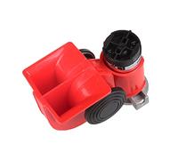 iSpchen 24V Snail Air Horn,Loud Electric Snail Horn Low Power Consumption Air Electric Snail Horn Electric Pump Snail Siren For Car Truck Boat Bus Motorcycle