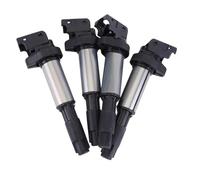 iSpchen 4PCS Ignition Coils Pack 12131712219 for BMW 3 Saloon E90 for Mini R56 for Peugeot 207 for DS DS3 Car Ignition Coil Replaces 1712219, 597091, 12130390064