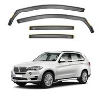 iSpeed Wind Deflectors Compatible with BMW X5 F15 or X5 M F85 5 Door 2013-2018 4pc In-Channel Tinted Visors