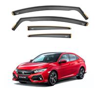 ISPEED Wind Deflectors Compatible with HONDA CIVIC mk10 X 5door 2017-2021 4-pc Tinted Wind Deflectors/Sun Visors/Rain Shield/Wind Shield