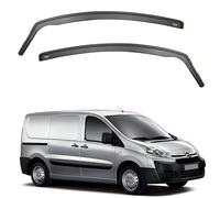 Ispeed Wind Deflectors For Citroen Dispatch/Jumpy MK2 2007-2016 2pc Set - Keep Your Car Ventilated in Rain - Reduce Wind Turbulence - Tinted In-Channel