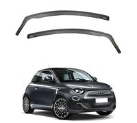 ISPEED Wind Deflectors for Fiat 500e 2020-2026 3-Door Hatchback 2pc Set | Keep Your Car Ventilated In Rain & Wind, Reduce Wind Turbulence, Easy Installation, Tinted