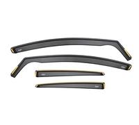 iSpeed Wind Deflectors For Honda Jazz mk3 2013-2020 5 Door Hatchback 4pc - Keep Your Car Ventilated in Rain - Reduce Wind Turbulence - Tinted In-Channel