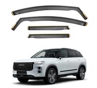 ISPEED Wind Deflectors For Jaecoo 7 2023-2027 5-Door SUV 4pc Set | Keep Your Car Ventilated In Rain & Wind, Reduce Wind Turbulence, Easy Installation, Tinted, In-Channel Deflectors