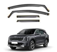 ISPEED Wind Deflectors for KIA SORENTO MK4 2020-2026 5 Door SUV 4pc Set - Keep Your Car Ventilated In Rain - Reduce Wind Turbulence - Tinted In-Channel Type