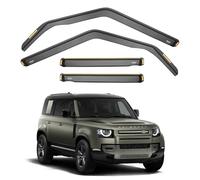 ISPEED Wind Deflectors for LAND ROVER DEFENDER 110 & 130 MK2 2020-2026 5 Door SUV 4pc Set - Keep Your Car Ventilated In Rain - Reduce Wind Turbulence - Tinted In-Channel Type