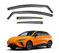 ISPEED Wind Deflectors For MG 4 2022-2027 5-Door Hatchback Wind Deflectors 4pc Set *Not for MG4 Urban* | Keep Your Car Ventilated In Rain & Wind, Reduce Wind Turbulence, Easy Installation, Tinted