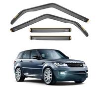 ISPEED Wind Deflectors for RANGE ROVER SPORT MK2 2013-2022 5-Door SUV 4-pc - Keep Your Car Ventilated in Rain - Reduce Wind Turbulence - Tinted, In-Channel Type