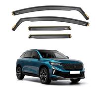 ISPEED Wind Deflectors For Renault Austral 2022-2026 5-Door SUV 4pc Set | Keep Your Car Ventilated In Rain & Wind, Reduce Wind Turbulence, Easy Installation, Tinted, In-Channel Deflectors