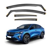 ISPEED Wind Deflectors For Renault Rafale 2024-2026 5-Door SUV 4pc Set | Keep Your Car Ventilated In Rain & Wind, Reduce Wind Turbulence, Easy Installation, Tinted, In-Channel Deflectors