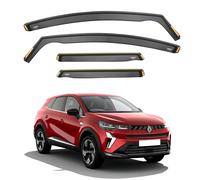 ISPEED Wind Deflectors For Renault Symbioz 2024-2026 5-Door SUV 4pc Set | Keep Your Car Ventilated In Rain & Wind, Reduce Wind Turbulence, Easy Installation, Tinted, In-Channel Deflectors