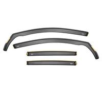 ISPEED Wind Deflectors For SKODA Octavia MK4 Estate 2020-onwards Touring 4pc - Keep Your Car Ventilated In Rain - Reduce Wind Turbulence - Tinted In-Channel Type
