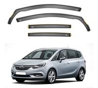 ISPEED Wind Deflectors For Vauxhall Zafira Tourer C 2011-2019 5 Door MPV 4pc Set - Sun Visors/Rain Guards/Wind Defenders - In-Channel Type