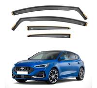 ISPEED Wind Deflectors Ford Focus MK4 2018-2024 5 Door Hatchback 4pc Set - Sun Visors/Rain Shield/Wind Shields
