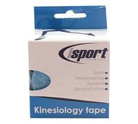 iSport Performance Kinesiology Tape, Blue, 5cm x 5m Roll - for Sports Injuries - Physiotherapeutic Activities