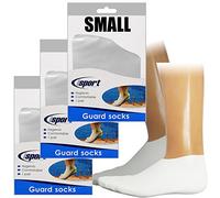 iSport Swimming Pool Kids Adults Verruca Latex Rubber Guard Socks Small, 3 Pairs
