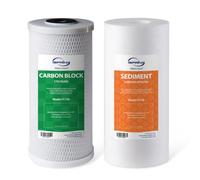 iSpring F2WGB21B Whole House Filter Set, 10" x 4.5", High Capacity