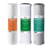 iSpring F3-PF RO Prefilter Set, NSF Certified, 10" x 2.5", 6-Month, 3-Pc