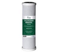 iSpring FC15-NC CTO Filter, Chloramine Reduction, White