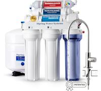 iSpring RCC2AK Reverse Osmosis System, 6-Stage, 200 GPD, NSF certified